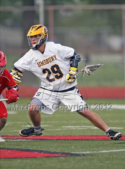 Thumbnail 2 in Simsbury vs Conard (CCC West Game) photogallery.