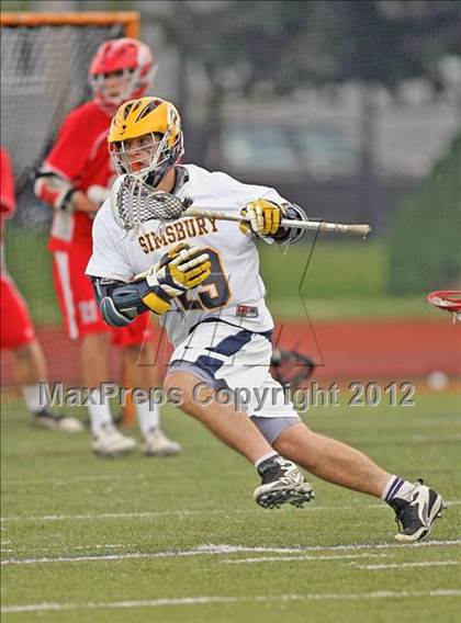 Thumbnail 1 in Simsbury vs Conard (CCC West Game) photogallery.