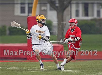 Thumbnail 2 in Simsbury vs Conard (CCC West Game) photogallery.
