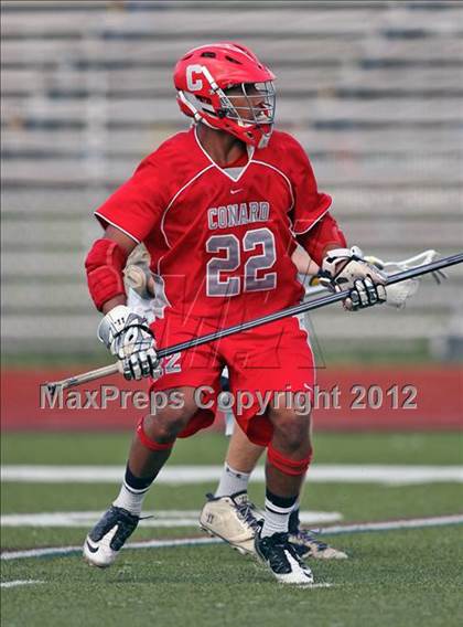 Thumbnail 1 in Simsbury vs Conard (CCC West Game) photogallery.