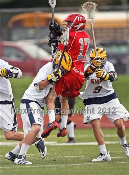 Thumbnail 2 in Simsbury vs Conard (CCC West Game) photogallery.