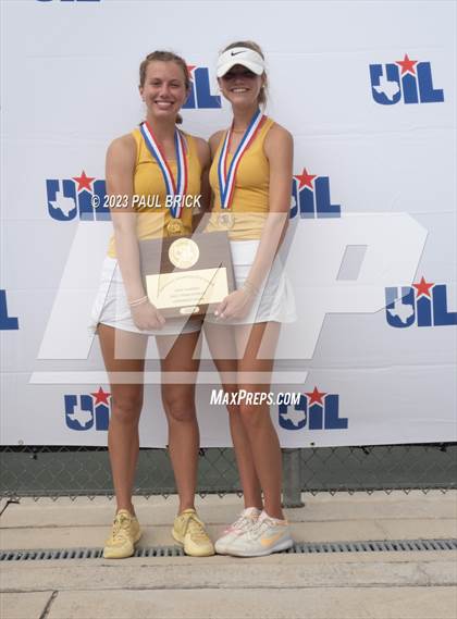 Thumbnail 2 in UIL 5A Tennis Finals (Medals) photogallery.