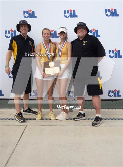 Thumbnail 2 in UIL 5A Tennis Finals (Medals) photogallery.