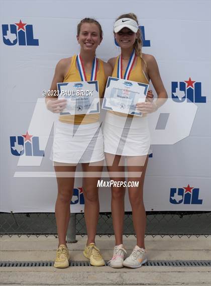 Thumbnail 2 in UIL 5A Tennis Finals (Medals) photogallery.