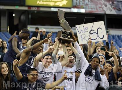 Thumbnail 1 in Pinewood vs Sierra Canyon (CIF State D5 Final) photogallery.