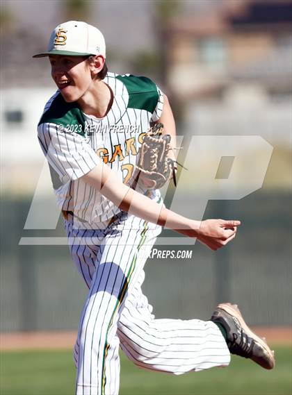 Thumbnail 3 in Cathedral Prep vs. Show Low (Wolves Classic Tournament) photogallery.