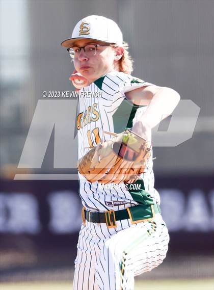 Thumbnail 3 in Cathedral Prep vs. Show Low (Wolves Classic Tournament) photogallery.
