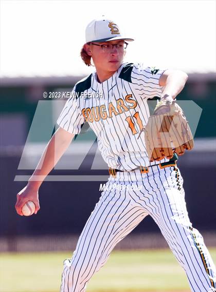 Thumbnail 2 in Cathedral Prep vs. Show Low (Wolves Classic Tournament) photogallery.