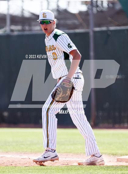 Thumbnail 2 in Cathedral Prep vs. Show Low (Wolves Classic Tournament) photogallery.