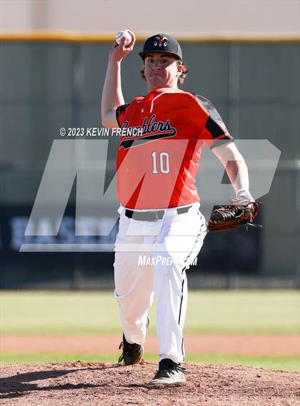 Thumbnail 2 in Cathedral Prep vs. Show Low (Wolves Classic Tournament) photogallery.