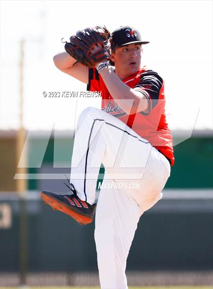 Thumbnail 3 in Cathedral Prep vs. Show Low (Wolves Classic Tournament) photogallery.