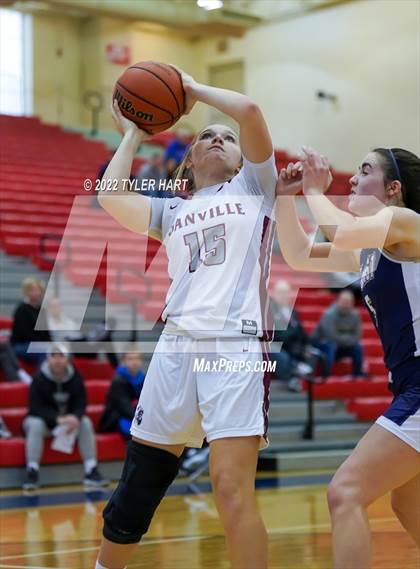 Thumbnail 2 in Danville vs. Tri-West Hendricks (Hendricks country Tournament) photogallery.
