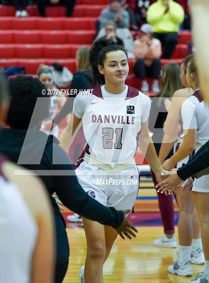Thumbnail 1 in Danville vs. Tri-West Hendricks (Hendricks country Tournament) photogallery.