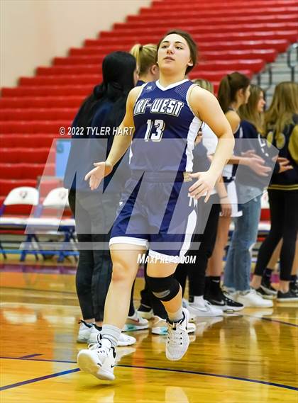 Thumbnail 1 in Danville vs. Tri-West Hendricks (Hendricks country Tournament) photogallery.