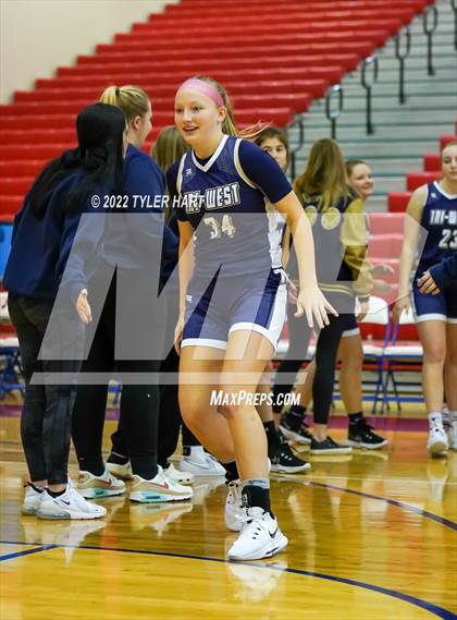 Thumbnail 2 in Danville vs. Tri-West Hendricks (Hendricks country Tournament) photogallery.