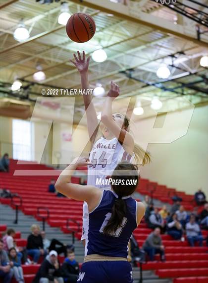 Thumbnail 1 in Danville vs. Tri-West Hendricks (Hendricks country Tournament) photogallery.
