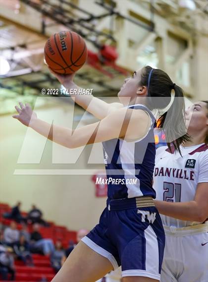 Thumbnail 1 in Danville vs. Tri-West Hendricks (Hendricks country Tournament) photogallery.