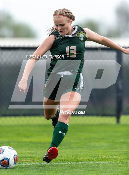Thumbnail 3 in Kent Denver vs. Manitou Springs (CHSAA 3A Semifinal)  photogallery.