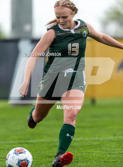 Thumbnail 1 in Kent Denver vs. Manitou Springs (CHSAA 3A Semifinal)  photogallery.