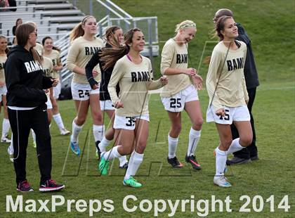 Thumbnail 2 in Green Mountain vs. Valor Christian (CHSAA 4A Quarterfinal) photogallery.