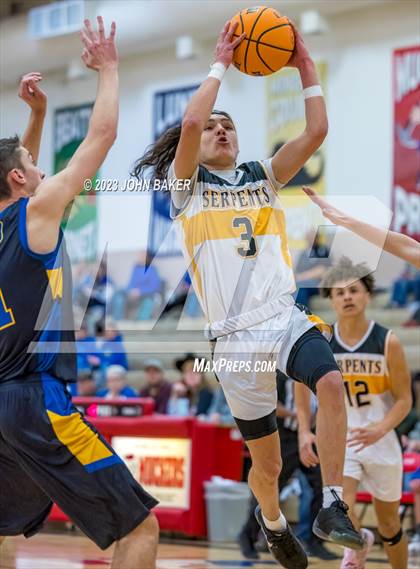 Thumbnail 2 in Mineral County vs. Lund (NIAA 1A Central Finals) photogallery.