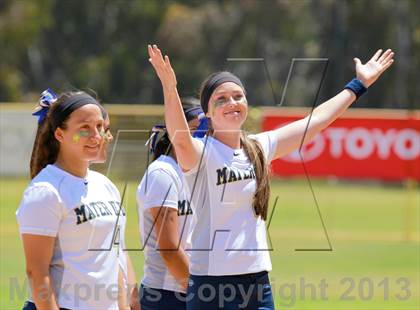 Thumbnail 2 in Valley Center vs. Mater Dei Catholic (CIF SDS D4 Final) photogallery.