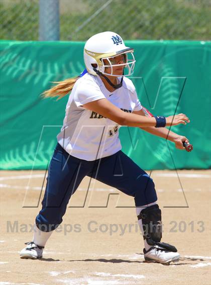 Thumbnail 1 in Valley Center vs. Mater Dei Catholic (CIF SDS D4 Final) photogallery.