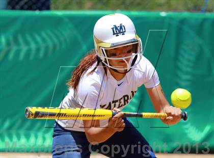 Thumbnail 1 in Valley Center vs. Mater Dei Catholic (CIF SDS D4 Final) photogallery.