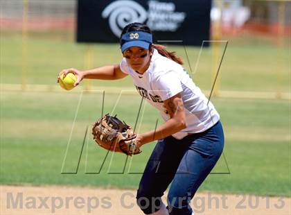 Thumbnail 2 in Valley Center vs. Mater Dei Catholic (CIF SDS D4 Final) photogallery.