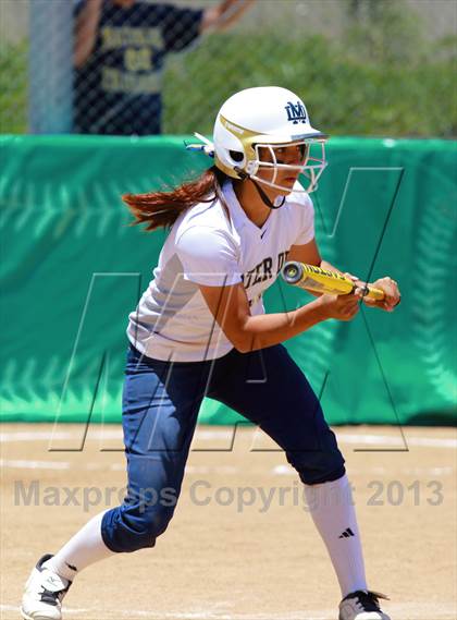 Thumbnail 3 in Valley Center vs. Mater Dei Catholic (CIF SDS D4 Final) photogallery.