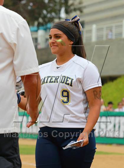 Thumbnail 2 in Valley Center vs. Mater Dei Catholic (CIF SDS D4 Final) photogallery.