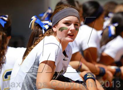 Thumbnail 3 in Valley Center vs. Mater Dei Catholic (CIF SDS D4 Final) photogallery.