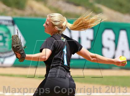 Thumbnail 2 in Valley Center vs. Mater Dei Catholic (CIF SDS D4 Final) photogallery.