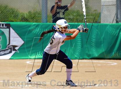 Thumbnail 2 in Valley Center vs. Mater Dei Catholic (CIF SDS D4 Final) photogallery.