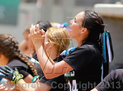 Thumbnail 2 in Valley Center vs. Mater Dei Catholic (CIF SDS D4 Final) photogallery.