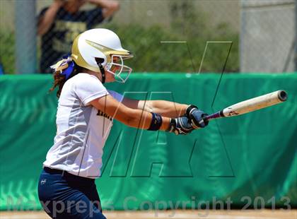 Thumbnail 2 in Valley Center vs. Mater Dei Catholic (CIF SDS D4 Final) photogallery.