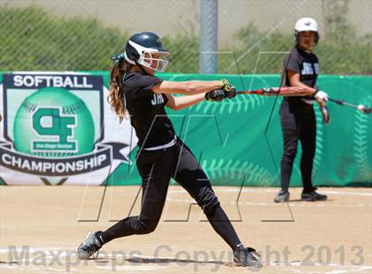 Thumbnail 3 in Valley Center vs. Mater Dei Catholic (CIF SDS D4 Final) photogallery.