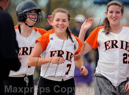Thumbnail 2 in Erie vs. Mountain View (CHSAA 4A Playoffs) photogallery.