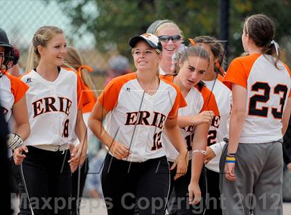 Thumbnail 3 in Erie vs. Mountain View (CHSAA 4A Playoffs) photogallery.