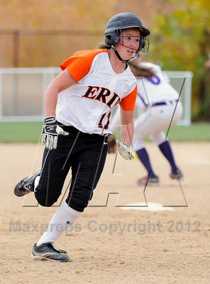 Thumbnail 2 in Erie vs. Mountain View (CHSAA 4A Playoffs) photogallery.