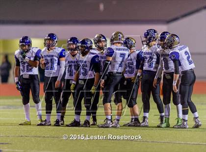 Thumbnail 1 in Navarro vs. Poteet (UIL 4A Bi-district playoffs) photogallery.