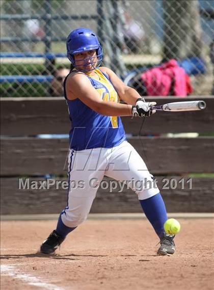 Thumbnail 2 in Granite Bay vs South Tahoe (Stephanie LeDoux Tournament) photogallery.