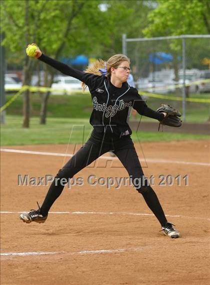 Thumbnail 3 in Granite Bay vs South Tahoe (Stephanie LeDoux Tournament) photogallery.