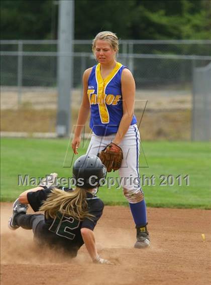 Thumbnail 3 in Granite Bay vs South Tahoe (Stephanie LeDoux Tournament) photogallery.
