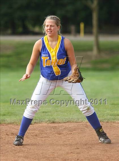Thumbnail 3 in Granite Bay vs South Tahoe (Stephanie LeDoux Tournament) photogallery.