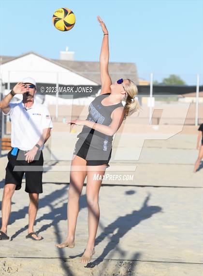 Thumbnail 2 in O'Connor vs. Desert Ridge (AIA DI Pairs Semifinal) photogallery.
