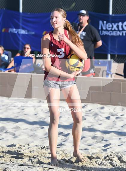 Thumbnail 2 in O'Connor vs. Desert Ridge (AIA DI Pairs Semifinal) photogallery.
