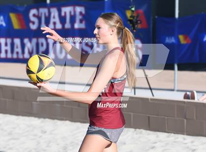 Thumbnail 3 in O'Connor vs. Desert Ridge (AIA DI Pairs Semifinal) photogallery.