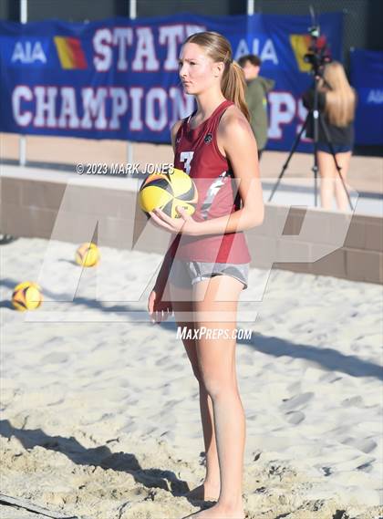 Thumbnail 3 in O'Connor vs. Desert Ridge (AIA DI Pairs Semifinal) photogallery.