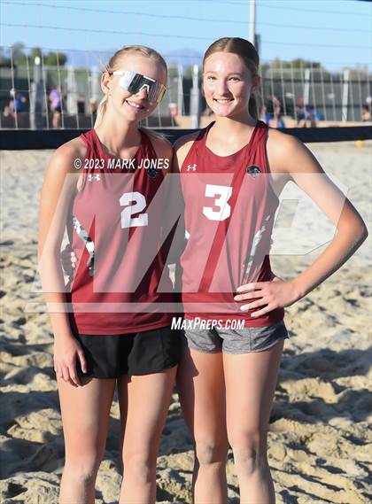 Thumbnail 1 in O'Connor vs. Desert Ridge (AIA DI Pairs Semifinal) photogallery.